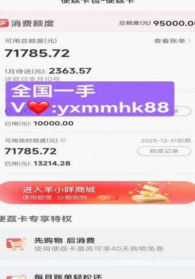 羊小咩额度循环吗