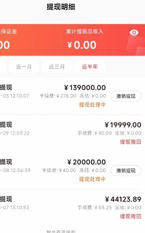 我得物提现了钱没有到账怎么办